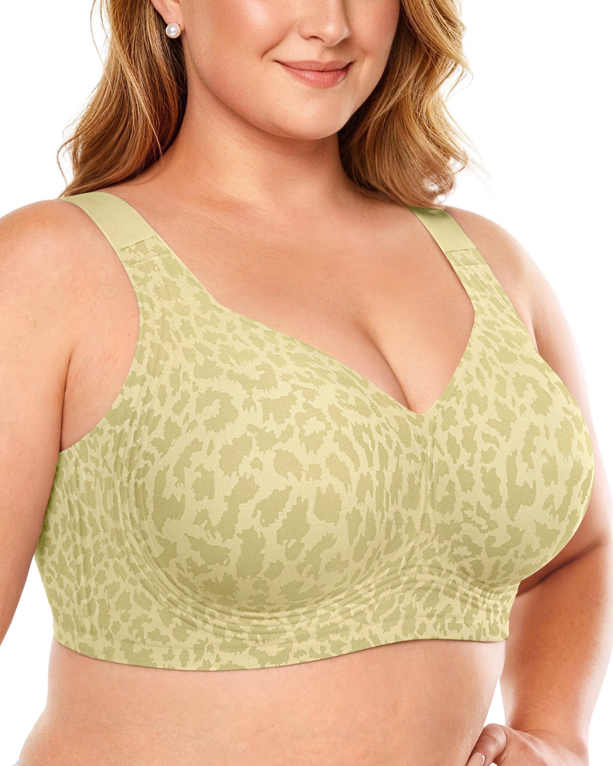 Jelly Bra - Green Leopard