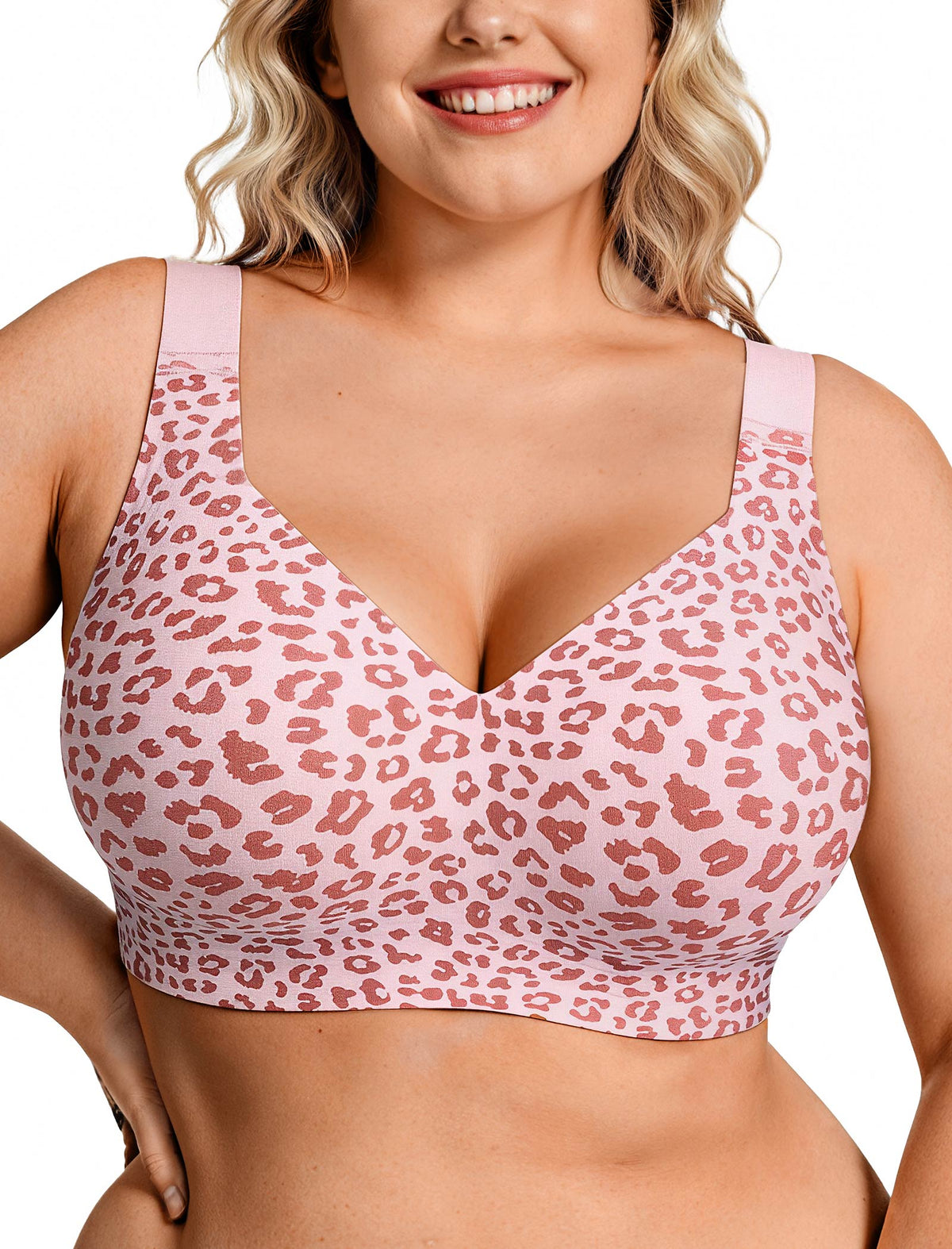 Jelly Bra - Pink Leopard