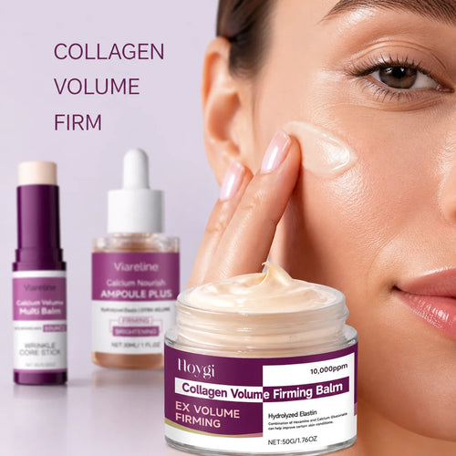 Calcium Volume Skincare Set - Multi Balm, Ampoule, Firming Cream & Eye Cream