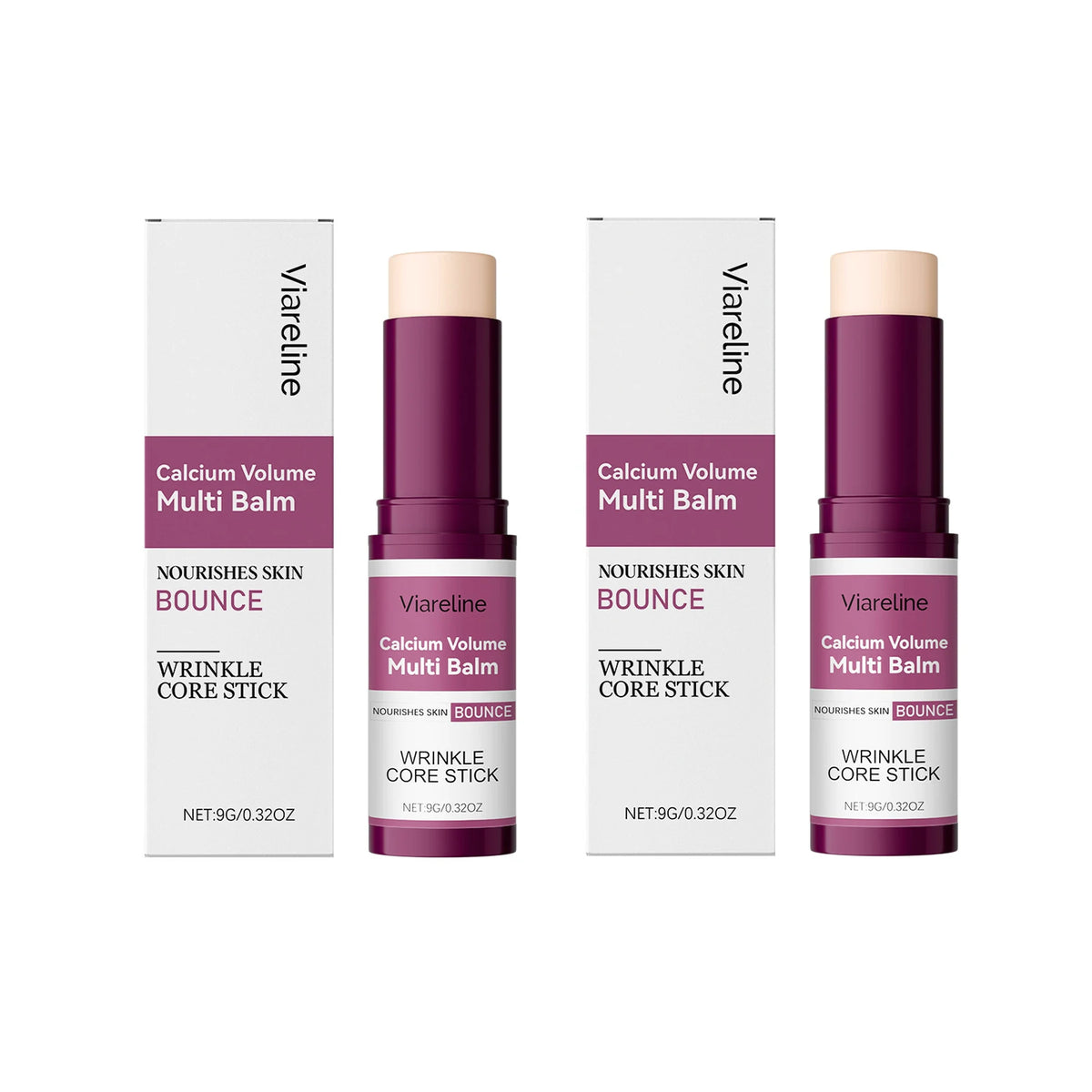 Calcium Volume Skincare Set - Multi Balm, Ampoule, Firming Cream & Eye Cream