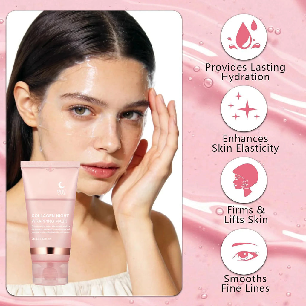 Salmon Collagen PDRN Jelly Peel-Off Night Mask